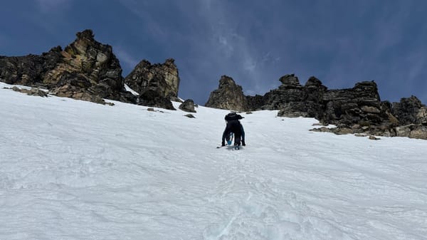 Steep Skiing in the North Cascades: Black Peak and Big Kangaroo